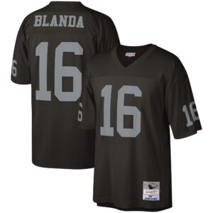 George Blanda Las Vegas Raiders  1967 Legacy Replica Jersey - Black