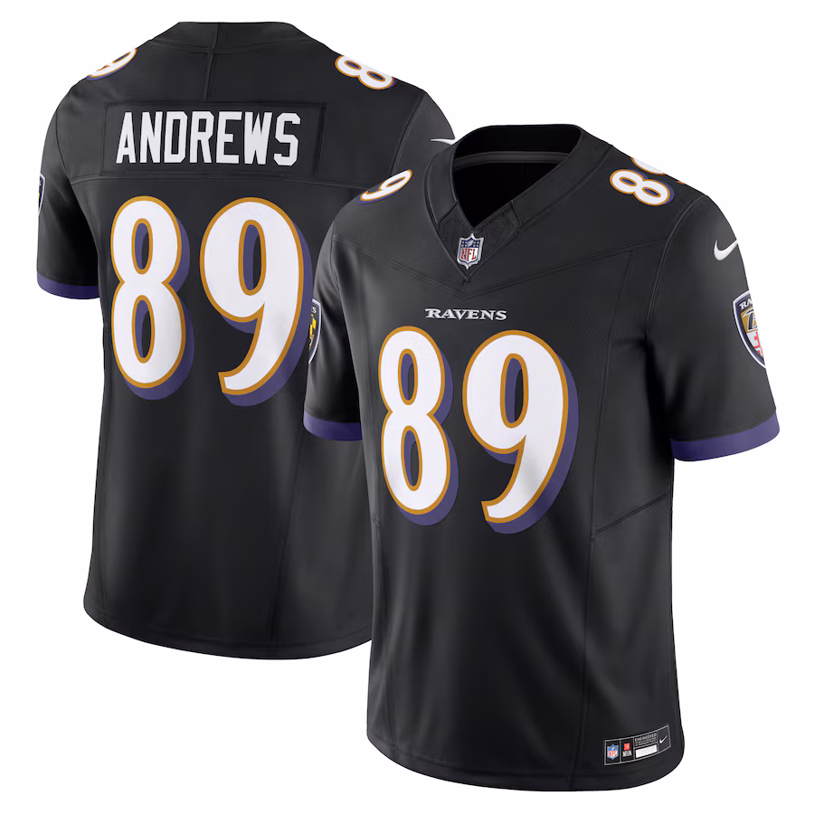 Men's Mark Andrews #89 Black Baltimore Ravens Vapor F.U.S.E. Limited Jersey
