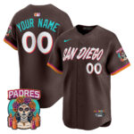Custom #00 San Diego Padres 2026 City Connect Vapor Premier Limited Jersey - All Stitched