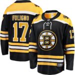 Nick Foligno Boston Bruins Home Breakaway Player Jersey - Black