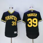 Pittsburgh Pirates #39 Dave Parker Black Flexbase Collection Cooperstown Stitched Jersey