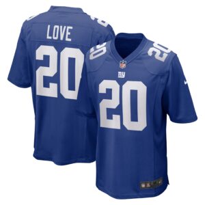 Julian Love New York Giants  Game Jersey - Royal