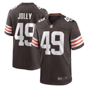 Shaun Jolly Cleveland Browns  Game Player Jersey - Brown