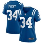 Joe Perry Indianapolis Colts Women's Game Retired Player Jersey - Royal
