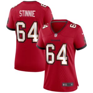 Aaron Stinnie Tampa Bay Buccaneers  Women's Game Jersey - Red