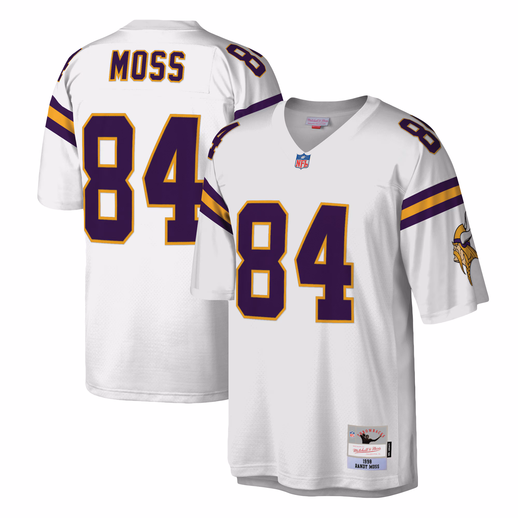 Randy Moss Minnesota Vikings Legacy Replica Jersey - White