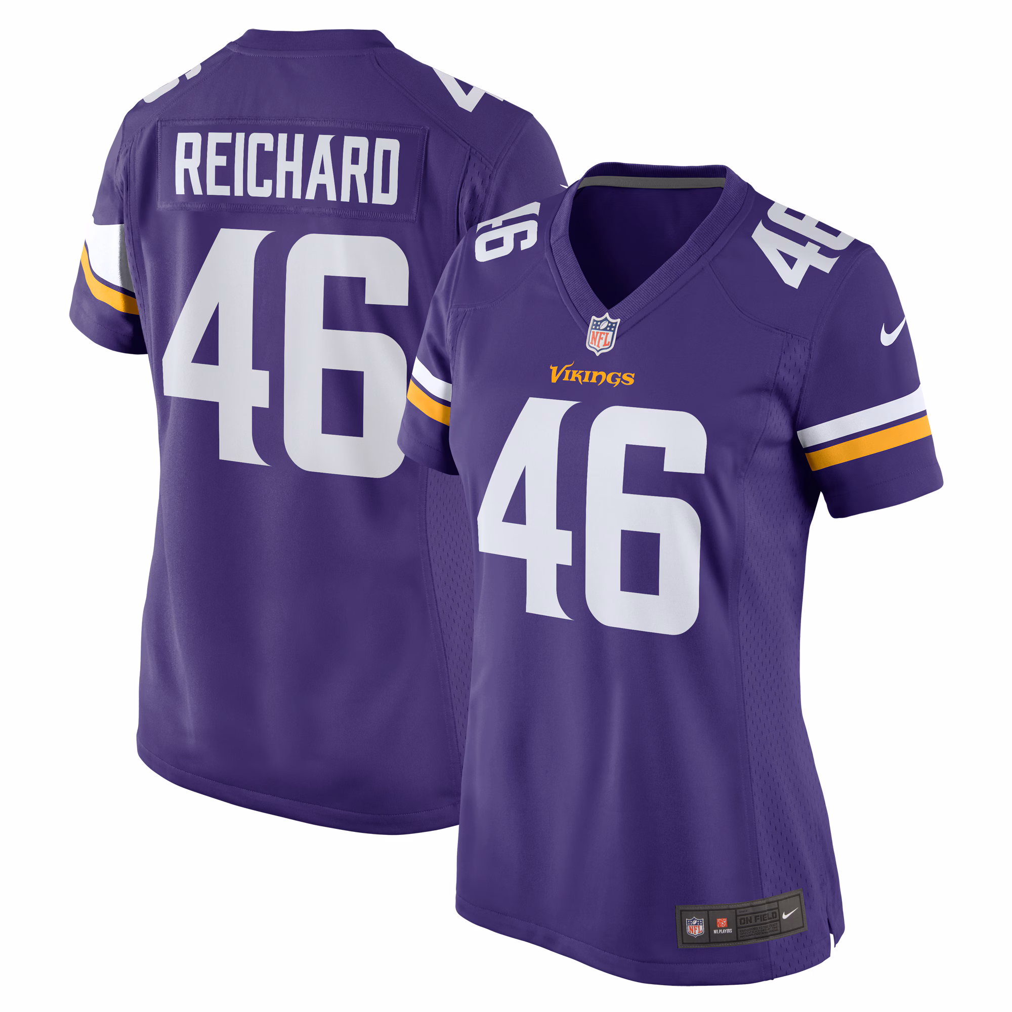 Will Reichard Minnesota Vikings Women's Game Jersey -  Purple