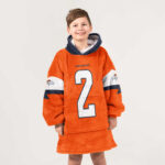 Kid P.S 2 Denver Football Unisex Blanket Hoodie