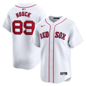 Men's Boston Red Sox Tanner Houck  White Home Limited Player Jersey
