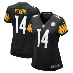 George Pickens Pittsburgh Steelers  Women's Game Player Jersey - Black