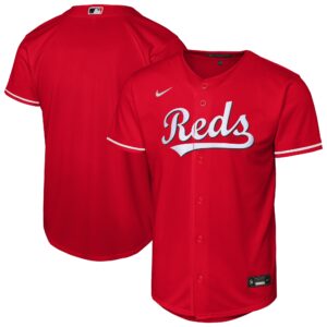 Youth Cincinnati Reds  Red Alternate Replica Jersey