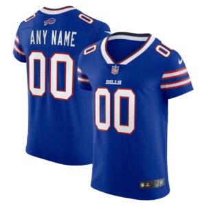 Buffalo Bills  Vapor Elite Custom Jersey - Royal