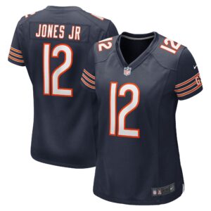 Velus Jones Jr. Chicago Bears Women's Game Player Jersey - Navy