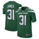 Craig James New York Jets  Game Player Jersey - Gotham Green