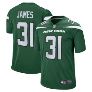 Craig James New York Jets  Game Player Jersey - Gotham Green