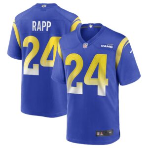 Taylor Rapp Los Angeles Rams  Game Jersey - Royal