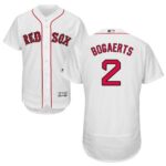 Boston Red Sox #2 Xander Bogaerts White Flexbase Collection Stitched Jersey