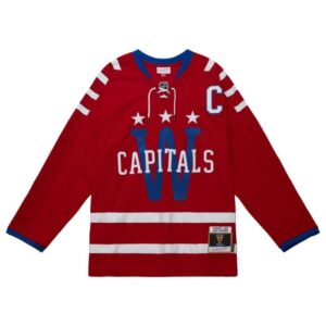 Blue Line Alexander Ovechkin Washington Capitals 2015 Jersey