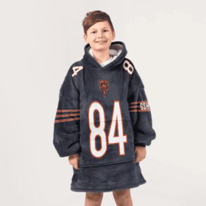 Kid 84 Chicago Football Unisex Blanket Hoodie