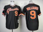 Mitchell And Ness San Francisco Giants #9 Matt Williams Black Stitched Throwback Jersey