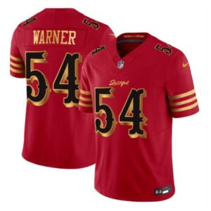 Warner #54 San Francisco 49ers 2025 Rivalries Collection Limited Jersey - Red