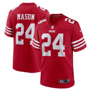 Mason San Francisco 49ers Game Player Jersey - Scarlet