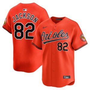 Jeremiah Jackson #82 Baltimore Orioles Vapor Premier Limited Jersey - Orange