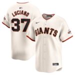 Men's San Francisco Giants #37 Marco Luciano  Cream Home Limited Player Jersey