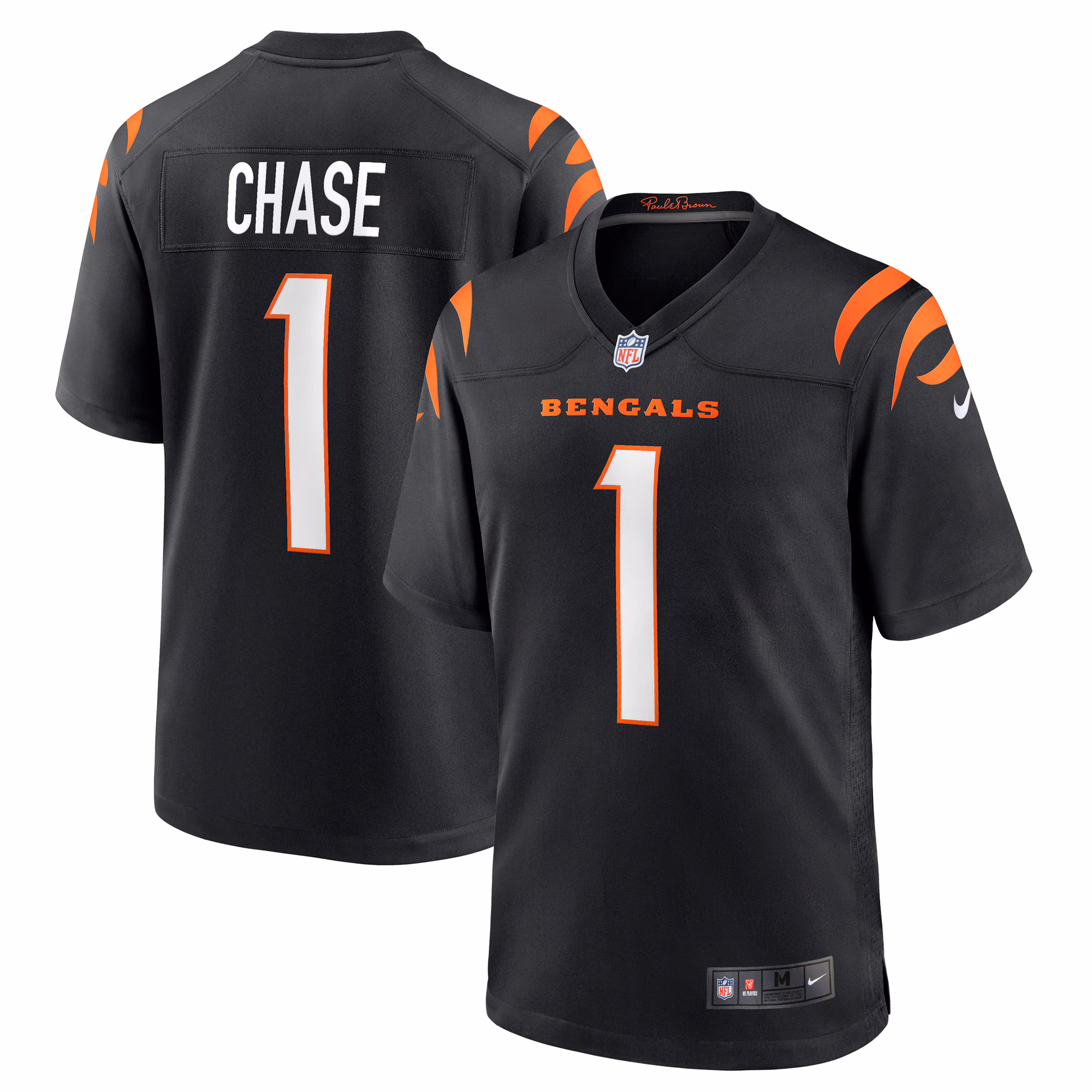 Ja'Marr Chase Cincinnati Bengals Game Jersey - Black