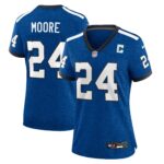 Lenny Moore Indianapolis Colts  Women's Indiana Nights Alternate Game Jersey - Royal