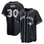 Alejandro Kirk #30 Toronto Blue Jays Fashion Replica Out Jersey - Black