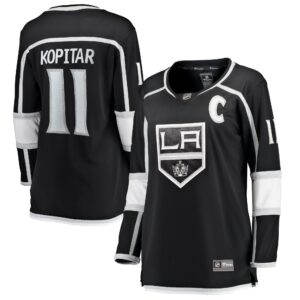 Anze Kopitar Los Angeles Kings Women's Home Breakaway Player Jersey - Black