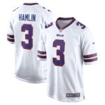 Damar Hamlin Buffalo Bills  Game Jersey - White