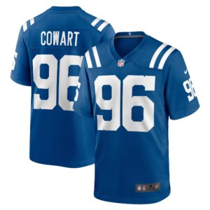Byron Cowart Indianapolis Colts  Game Player Jersey - Royal