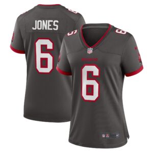 Julio Jones Tampa Bay Buccaneers  Women's Player Game Jersey - Pewter