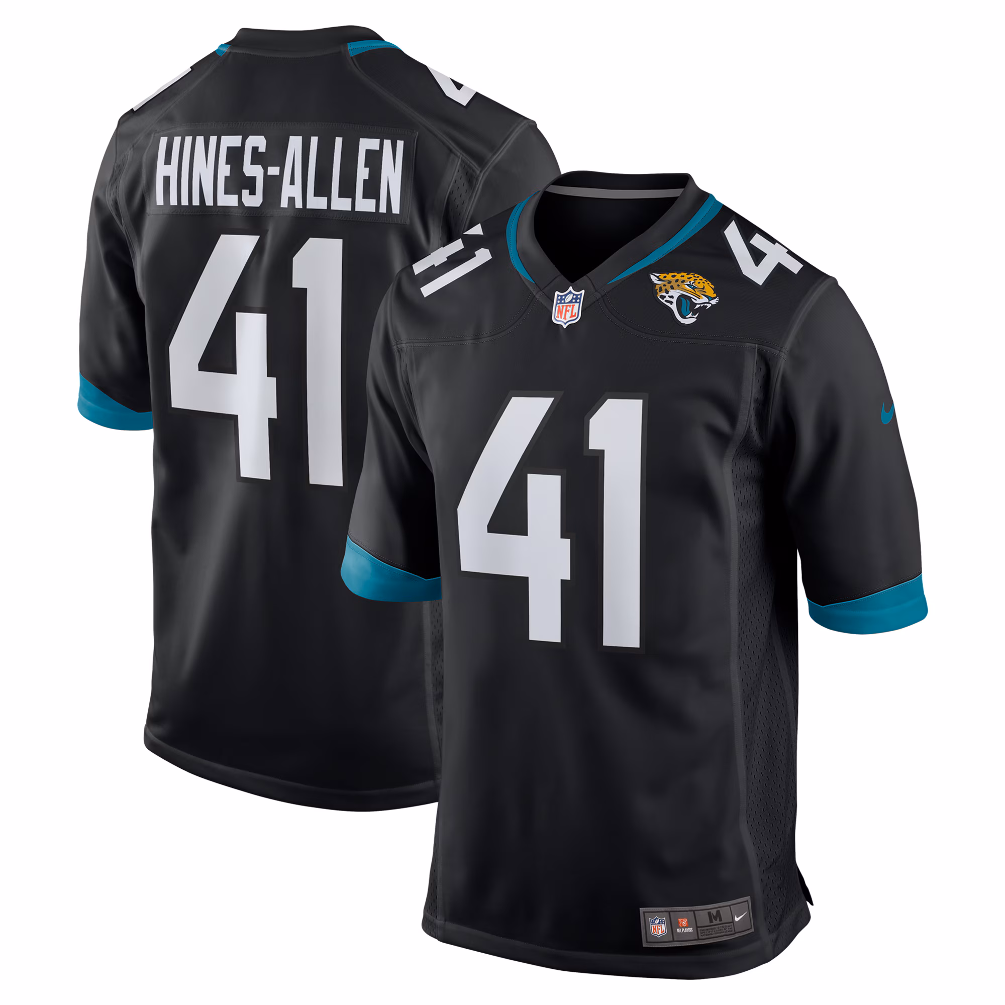 Josh Hines-Allen #41 Jacksonville Jaguars Alternate Game Jersey - Black