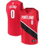 Damian Lillard Portland Trail Blazers  2020/21 Fast Break Replica Jersey - Statement Edition - Red