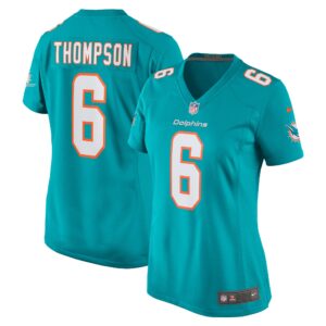 Skylar Thompson Miami Dolphins Women's Team Game Jersey -  Aqua