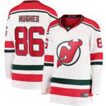 Jack Hughes New Jersey Devils Women's 2022/23 Heritage Premier Breakaway Jersey - White
