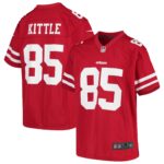 George Kittle San Francisco 49ers  Youth Player Game Jersey - Scarlet