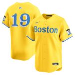 Men's Roman Anthony #19 Gold Boston Red Sox Home Replica Jersey