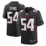 Rashaan Evans Atlanta Falcons  Game Player Jersey - Black
