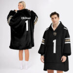 Adult #1 Colorado Football Unisex Blanket Hoodie