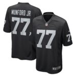 Thayer Munford Jr. Las Vegas Raiders  Game Player Jersey - Black