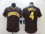 Men San Diego Padres #4 Snell brown Elite 2021  Jersey