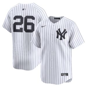 New York Yankees DJ LeMahieu #26 White Home Limited Player Jersey
