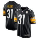 Mark Gilbert Pittsburgh Steelers  Game Player Jersey - Black