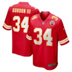 Melvin Gordon III Kansas City Chiefs  Home Game Player Jersey - Red