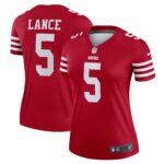 Trey Lance San Francisco 49ers  Women's Legend Jersey - Scarlet