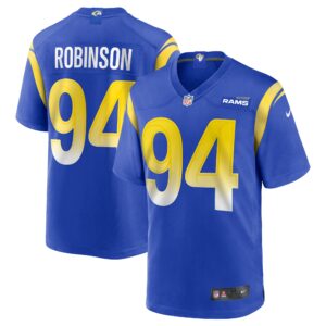 A'Shawn Robinson Los Angeles Rams  Game Jersey - Royal